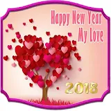 Happy New Year greeting 2018,new year greeting icon