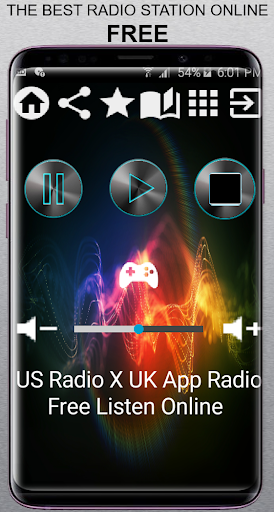 Android application US Radio X UK Listen Online FM screenshort