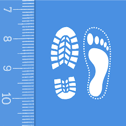 Ikonbillede Shoe Size Meter and Converter