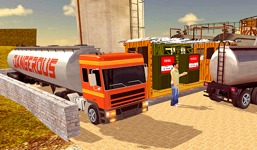 Truck Games 3d- Oil Tanker Sim 6