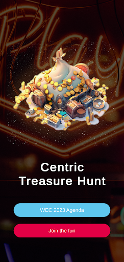 Android application Centric Treasure Hunt screenshort