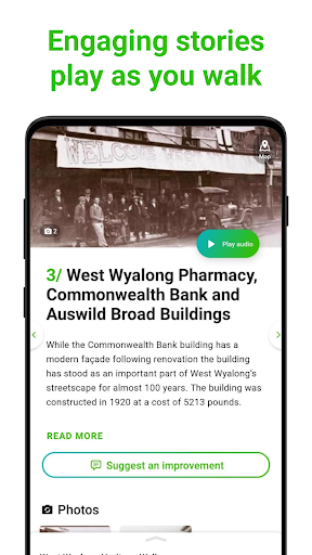Wyalong Tour Guide:SmartGuide Screen 2