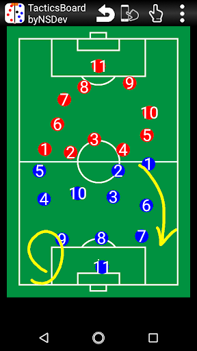 Android application Tacticsboard byNSDev screenshort