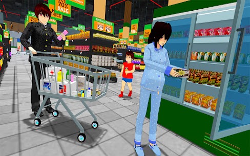 Anime Family Simulator: Pregnant Mother Games 2021 MOD APK 1.1.2 (Unlimited Money) 11