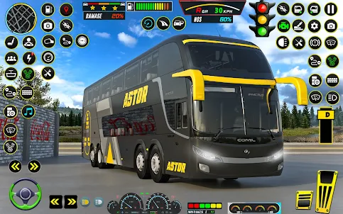 เกมรถบัส - ขับรถบัสโค้ช