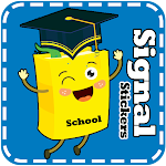 Cover Image of Download labels for school Stickers for Signal-app 1.0 APK