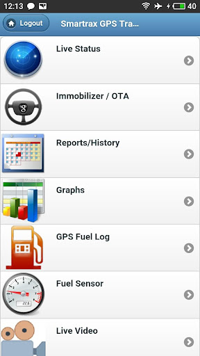 SMARTRAX LIVE Screen 2