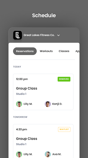 Great Lakes Fitness Co. Screen 3