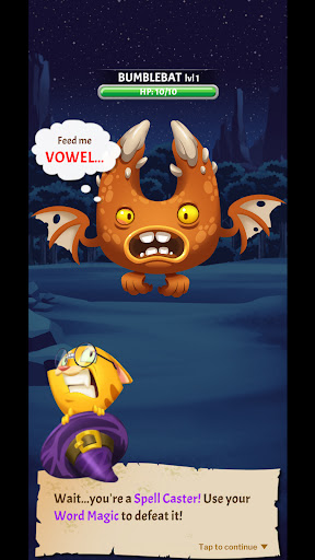 Android application Spellventure: Word Game screenshort