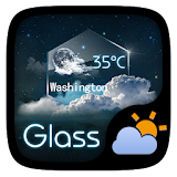 Glass GO Weather Widget Theme icon