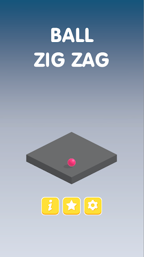 Android application Ball ZigZag screenshort
