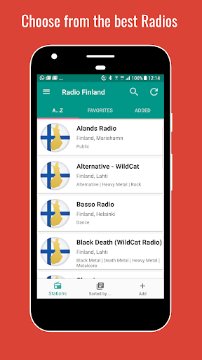 Android application Finland Radio Stations screenshort