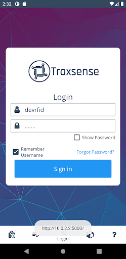 Traxsense Screen 2