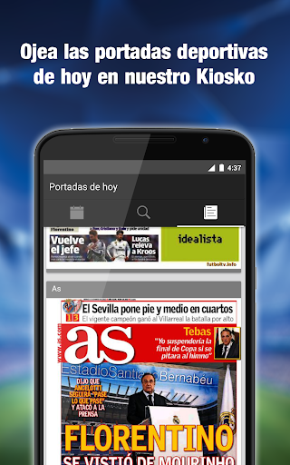 Fútbol TV Screen 3