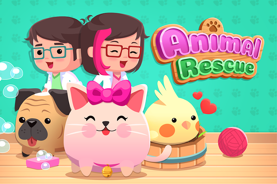 Animal Rescue: Pet Shop Story 2.2.27 APK + Mod (Unlimited money) for Android