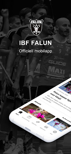 Android application IBF Falun screenshort