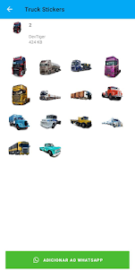 Truck stickers