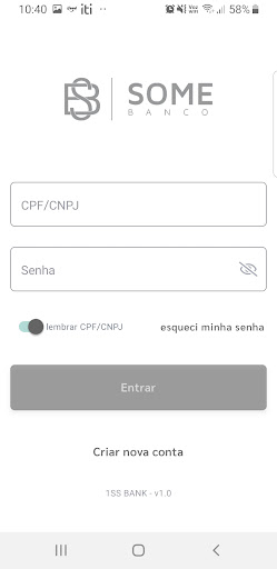 Android application Banco Some screenshort
