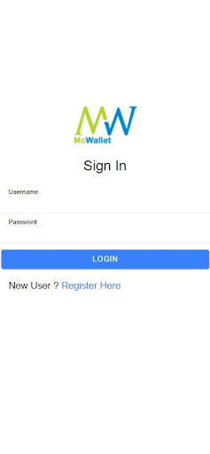 Android application MoWallet screenshort