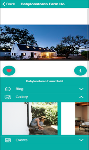 Android application Visit Paarl screenshort