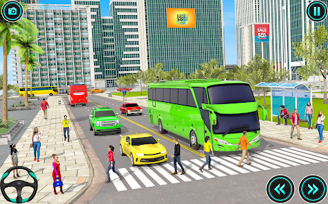 City Bus Simulator 3D Bus Game  screenshots 2