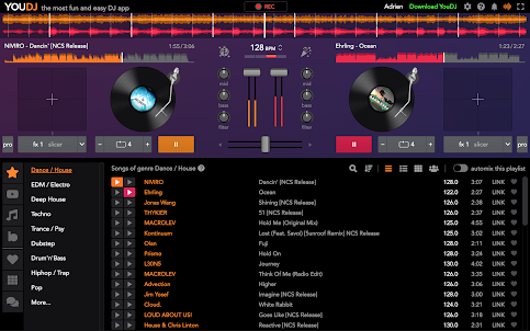 YouDJ Desktop - music DJ app