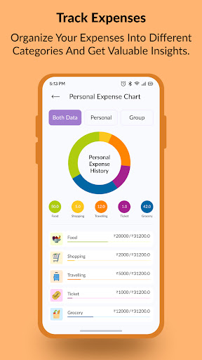 Split Bill & Expense Manager Screen 2