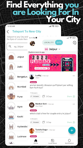Localeyes : City Community App Screen 3
