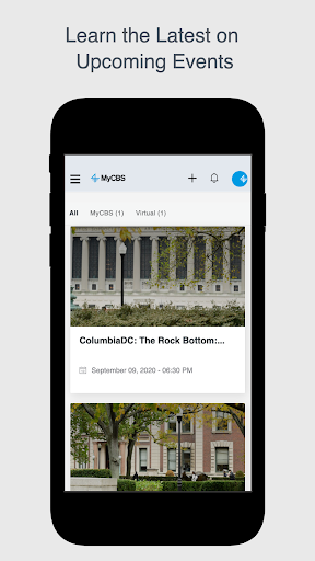 Android application MyCBS screenshort