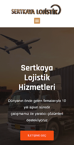 Android application Sertkaya Lojistik screenshort