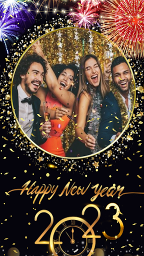 New Year Photo Frame 2023 Screen 3