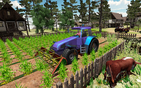 Farming Tractor Driving Games  screenshots 1