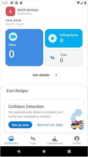 HUB DRIVE SAFE Screen 2