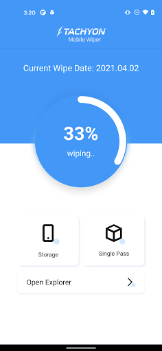 TACHYON Mobile Wiper Screen 3