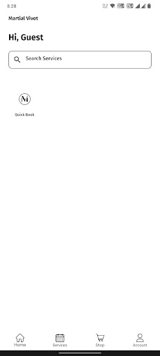 Android application Martial Vivot Salon screenshort