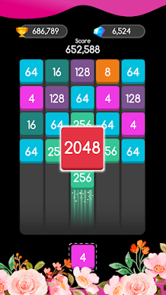 X2 Number : 2048 Puzzle Games - Screenshot 4