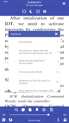 eBook Library: EPUB, PDF, MOBI Screen 3