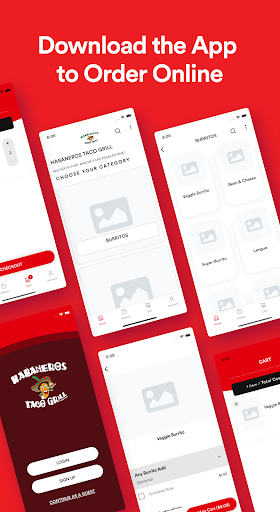 Screenshot of Habaneros Taco Grill