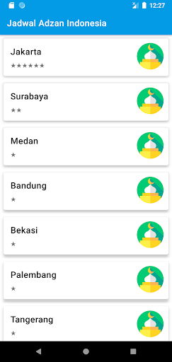 Jadwal Sholat Indonesia Screen 2