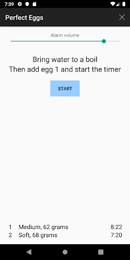 Perfect Eggs Screen 2