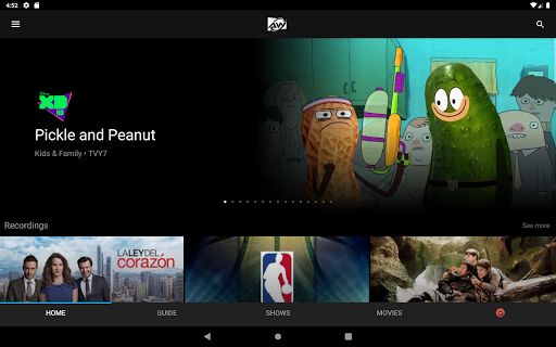 Screenshot of AW TV