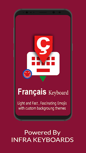 Android application French Keyboard by Infra screenshort