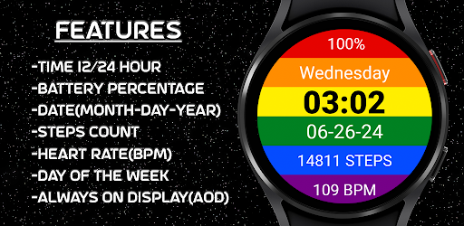 LGBTQ+ Rainbow Pride Gay Watch screenshot 1