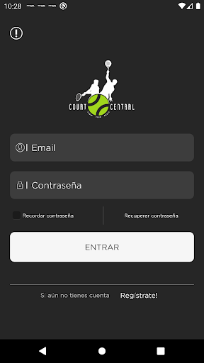 Android application Court Central screenshort