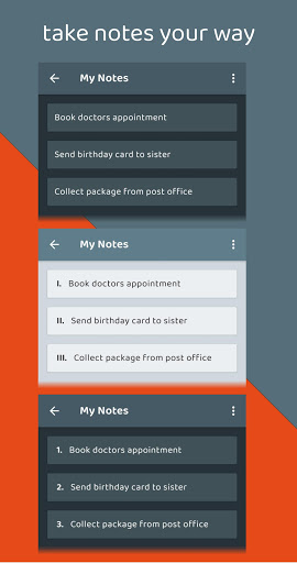 Lists - Notes, todo lists, tas Screen 3