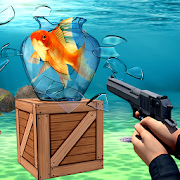 Happy Fish:  Bottle Shooter Game 2021