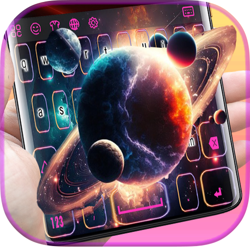 Animated Space Keyboard logo