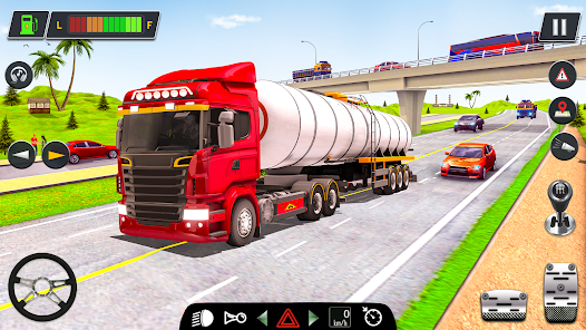 Oil Tanker Truck: Driving Game  screenshots 1