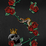 Cover Image of Télécharger Crowned Skull - Wallpaper  APK