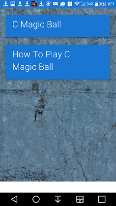 C Magic Ball - Screenshot 1